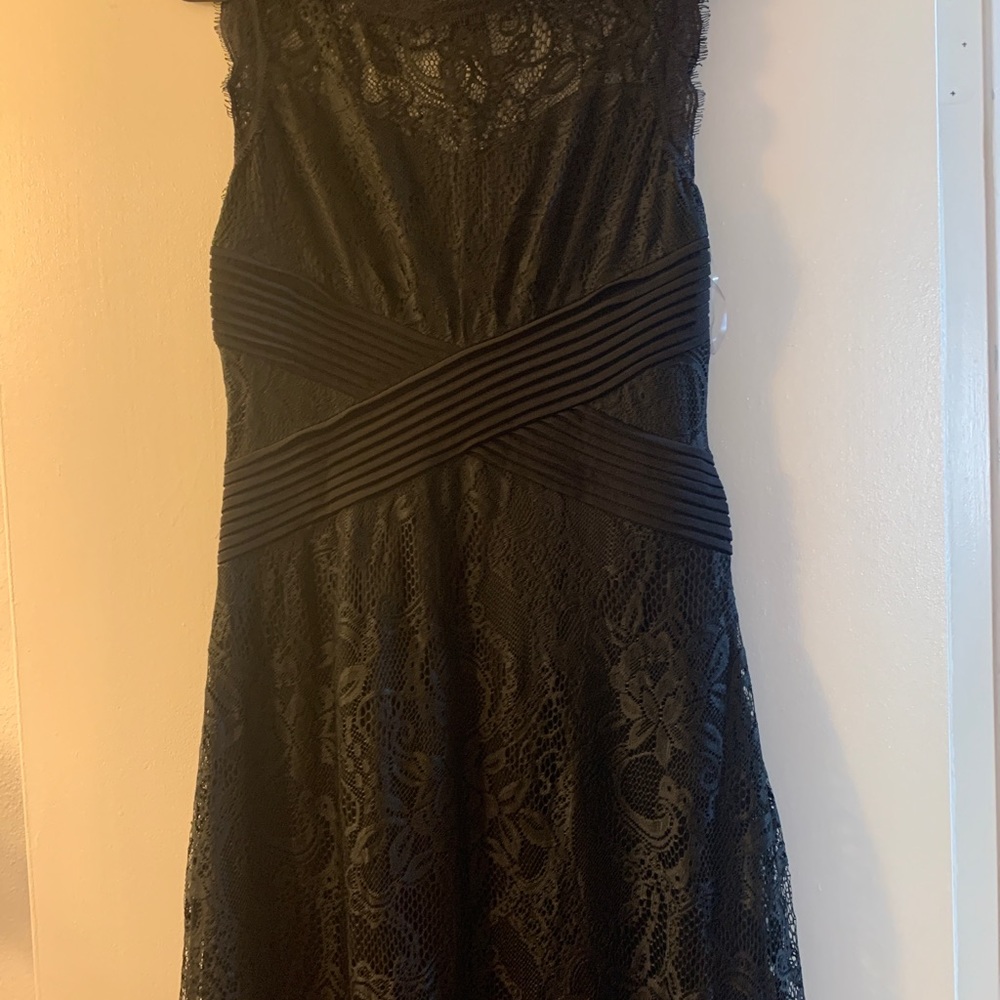 Candolite Women's  Small Long Maxi Formal Dinner Party Dress Lined Black